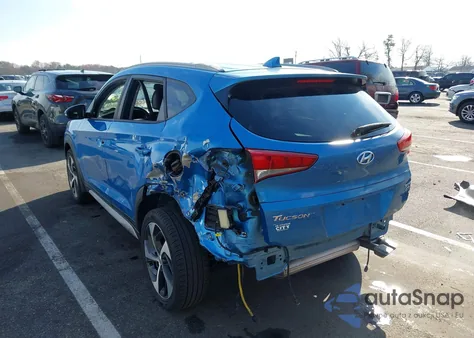 2018 Hyundai Tucson Sport из США, поврежденный, VIN KM8J3CAL3JU697286